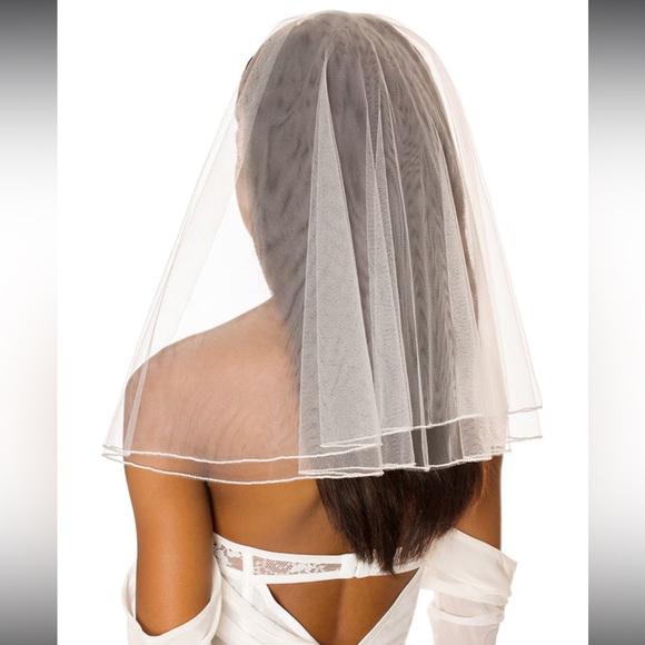 Ofrenda Studio Element Veil in Off White main image 6